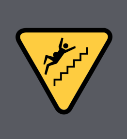 Caution Stairs