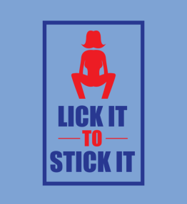 Lick it 2 stick it Tee