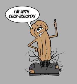 Cockblocker Brown
