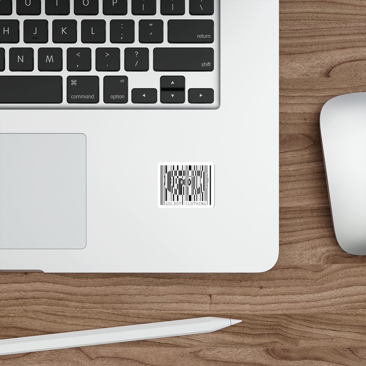 GD barcode logo Die-Cut Sticker - Image 2