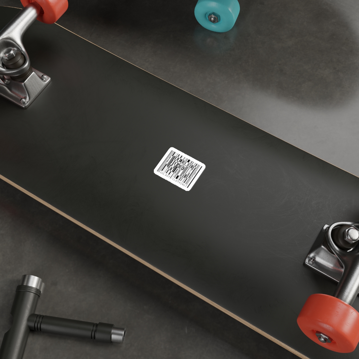 GD barcode logo Die-Cut Sticker - Image 3