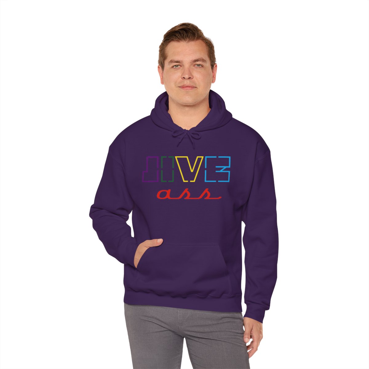 Jive Ass Hooded Sweatshirt - Image 139