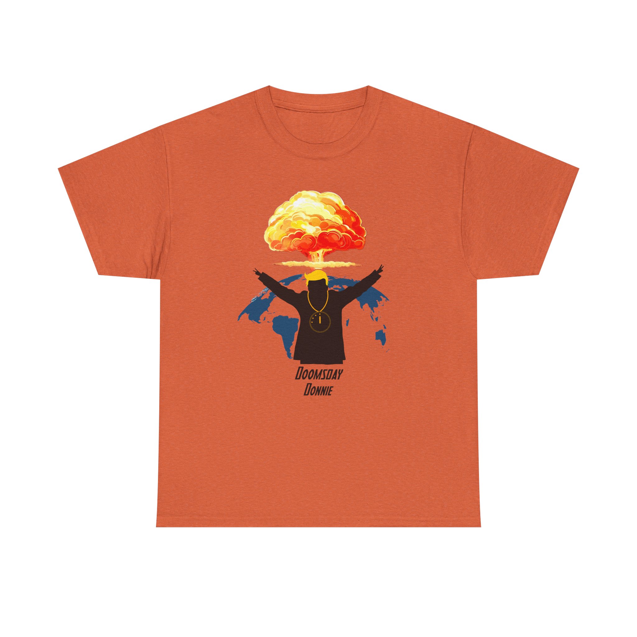 Doomsday Donnie— Nuclear Mushroom Cloud Streetwear Tee - Image 6