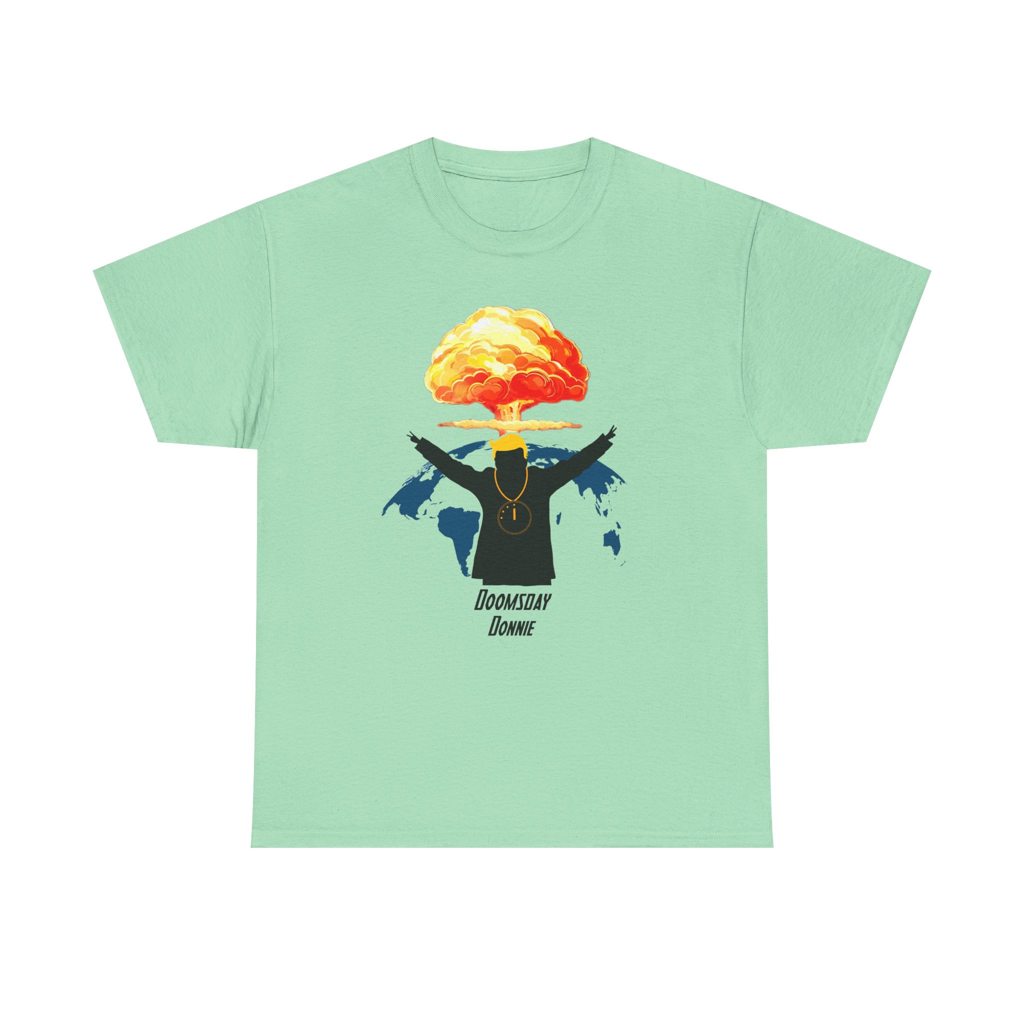 Doomsday Donnie— Nuclear Mushroom Cloud Streetwear Tee - Image 8