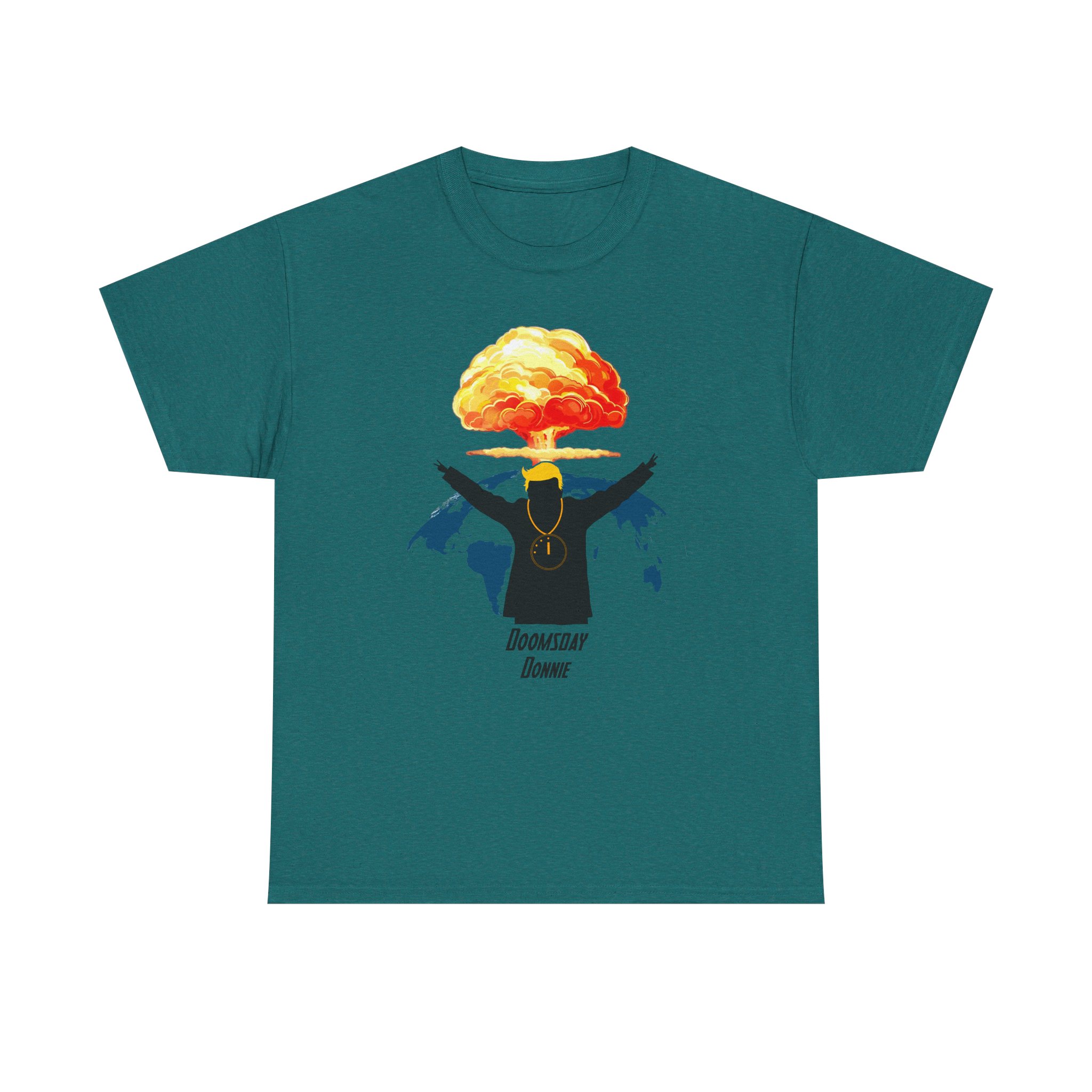 Doomsday Donnie— Nuclear Mushroom Cloud Streetwear Tee - Image 10