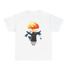 Doomsday Donnie— Nuclear Mushroom Cloud Streetwear Tee